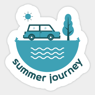 Summer Journey Sticker